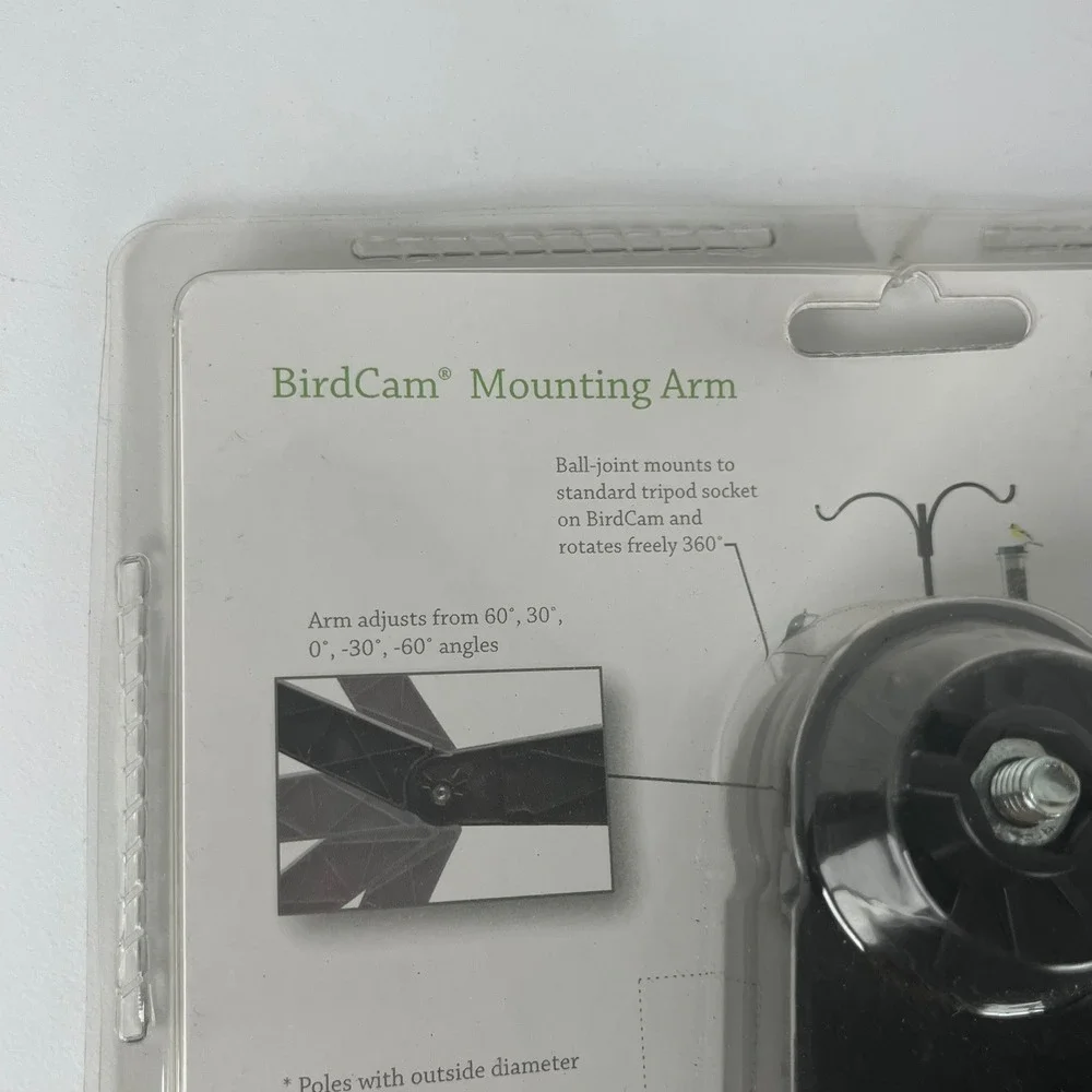 Wingscapes BirdCam Mounting Arm Adjustable Outdoor Camera Mount WSBR01-00102 NEW